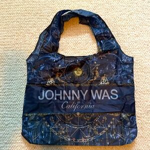 Johnny Was Nylon Tote. Lightweight
